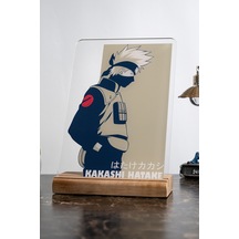 Naruto Ev Kakashi Hatake Severlere Masa Dekoratif Ahşap Obje