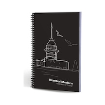 İstanbul Modern Defter Çizgili Kız Kulesi