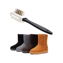 Buffer Çift Taraflı Pratik Taşınabilir Süet Nubuk Deri Çizme Bot Ayakkabı Temizleme Bakım Fırçası