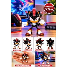 Sonic Shadow Metalfigs Die-cast Metal Figür - 5.72 Cm
