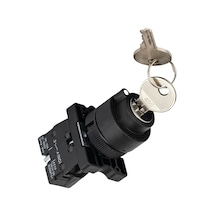 Lay5-eg21 22mm Anahtarlı Switch Kalıcı 0-1 1no