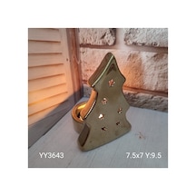 Yy3643 Gold Mumluk Çam Ağaci Silikon Kalip, Yy3643, Silikon Kalip