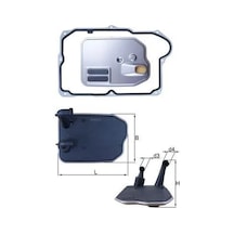 Mahle Otomatık Sanzıman Yagı Fıltre Setı Mercedes W176 W177 W246 W247 C117 C118 X156