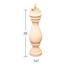 Ahşap Şamdan Şa-50