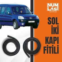 Peugeot Partner 1996-2008 Sol Ön Ve Arka Kapı Fitili-a Kalite-numlas-nm4543