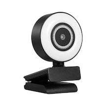 Suofeng "1080p Hd Otomatik Odaklı Mini Halka Web Kamerası - Video Konferans & Canlı Yayın İçin"