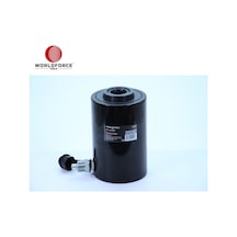 Worldforce 11169 Delikli Hidrolik Silindir 30 Ton Strok: 50 mm HidrolikDelikli Makine Krikosu