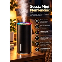 Castu W301 Şarjlı Taşınabilir Oto Masaüstü Hava Nemlendirici Ultrasonik Sessiz Buhar Makinesi