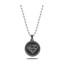 Ottoman Süperman Simgeli Çelik Zincir Kolye Cklsuperman-Gms