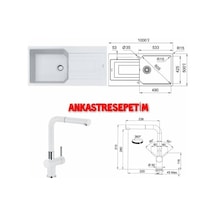 Franke Ubg 611-100 Bianco Eviye.Active Pl