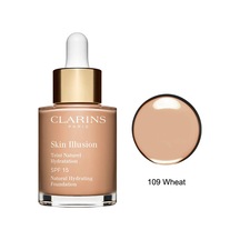Clarins Skin Illusion Natural Fondöten 30 ML Fondöten 109 Wheat