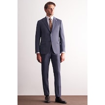 İmza - Lacivert Kırlangıç Yaka Kendinden Desenli Esnek Bel Slim Fit 6 Drop Takım Elbise 1001255168 Lacivert İmza - Lacivert Kırlangıç Yaka Kendinden Desenli Esnek Bel Slim Fit 6 Drop Takım Elbise 1001255168 Lacivert