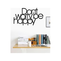 Dont Worry Be Happy - Metal Dekor
