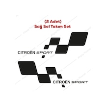 Citroen Sticker Citroen Kapı Altı Sticker Citroen Araç Sticker