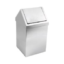 Çatı Kapak Sallanır Çöp Kovası Paslanmaz 6 Litre LS 0400 Krom