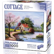Ks Games 1000 Parça Göl Evi Puzzle - Jack Stansfield