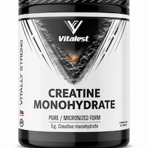 Vitalest Creatine Monohydrate Pure Micronized Form 5 G Kreatin Monohidrat Sporcu Takviyesi