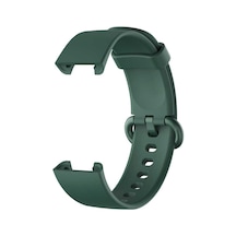 Effox Xiaomi Redmi Watch Mi Watch Lite Uyumlu Klasik Kordon-koyu Yeşil