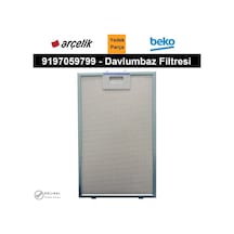 Beko Uyumlu Adv 6710 Edw Davlumbaz Aspiratör Filtresi Filtre 9197059799 - 465166411
