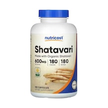 Nutricost Shatavari Asparagus Racemosus 600 Mg 180 Capsules