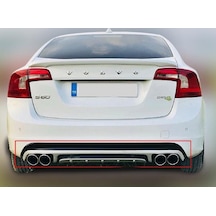 Volvo S60 2011- Düz Kasa X Arka Difüzör