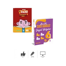 6. Sınıf Sosyal Bilgiler Etkinlikli Soru Bankası + Paragraf Deneme Bigelio + Çanta
