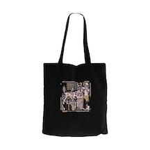 Asking Alexandria Alone İn A Room Siyah Kanvas Bez Çanta Siyah