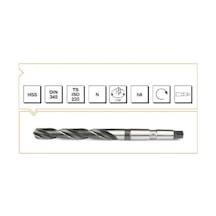 Makina Takım 32.5 Mm Mors Konik Saplı Maktap Ucun Hss Dın 345