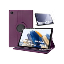 Galaxy Tab A9 Plus 11" Uyumlu Kılıf Zırh Ve Ekran Koruyucu Set