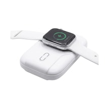 Mey İthalat Kablosuz Ve Kablolu Şarj Destekli 10000 Mah Taşınabilir Powerbank Beyaz