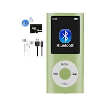 5007mp 16gb Tf Kart  Metal Mp3 Player Renli Ekranlı Fm Radyolu Bluetoth Lu Hafıza Kartı Girişli Müzik Çalar 16gb