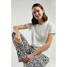 Arnetta Kadın Beyaz Pijama Takımı Ar3241-s-v2 Beyaz