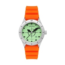Spinnaker Cahıll Otomatik Sp-5142-01 Spongebob Squarepants Timekeeper Limited Edition Erkek Kol Saat Metalik Gri