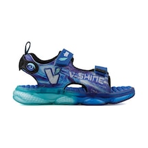 Vicco Felipe Çocuk Işıklı Sandalet 332.p25y.255-05 Mavi Mavi