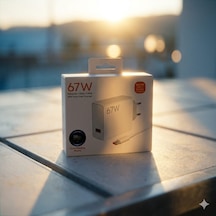 67w Turbo Saniyeli Usb To Typc-e Şarj Aleti Beyaz