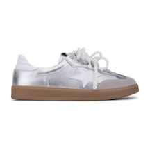 Tamer Tanca Kadın Lame Sneakers & Spor Ayakkabı 1116 28-42 Bn Ayk Sk25-26 Lame Gümüş