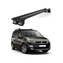 Trio-ı Peugeot Tepee 2009 Ve Sonrası Uyumlu Siyah Kilitli Ara Atkı 135cm Port Bagaj Tavan Barı