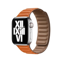 Watch 38mm Uyumlu Krd-34 Deri Zore Kordon-kırmızı