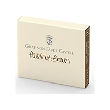 Graf Von Faber-castell Dolma Kalem Kartuşu 6'lı Kahve ---