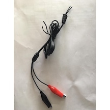 Weko Yerli Üretim 1.2 Metre Adaptör Kablo Krokodil Akü Maşası Uçlu Kablolu Akü Şarj Cihazları Aletleri İçin