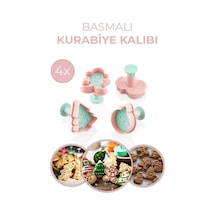 Bayev Yılbaşı Kurabiye Kalıbı 3133 Çam Ağacı - Gingerbreadman- Kardan Adam