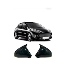 Peugeot 207 Uyumlu Yarasa Ayna Kapağı İthal Pianoblack 2007-2011 Abs Plastik A+ Kalite