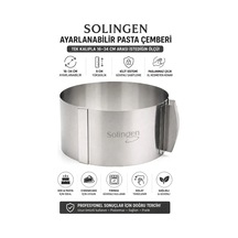 Lb Ayarlanabilir Metal Kek Kalıp 16-34cm Çok Renkli