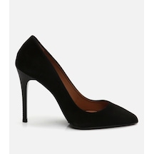 Hotiç Kadın Deri Siyah Stiletto