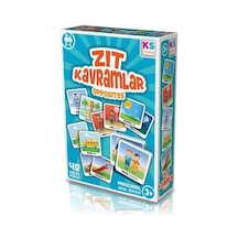 Zıt Kavramlar 48 Parça 3+ Yaş Eğitici Oyun