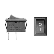 Alkatronik 2 Pin On Off Anahtar Switch Mini Buton 5a 220v Ac 10a 125v Kcd1