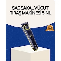 Ceylan Adam Şarjlı Sessiz Çalışan Saç Ve Sakal Şekillendirici Profesyonel Erkek Tıraş Makinesi