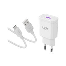 Linktech T441E 18 W QC3.0 Hızlı Şarj Aleti ve Micro USB Kablo Set Linktech T441E 18 W QC3.0 Hızlı Şarj Aleti ve Micro USB Kablo Set