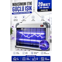 20w Elektrikli Uv Led Işıklı Zincir Askılı Sivrisinek Öldürücü Sinek Kovucu Işık