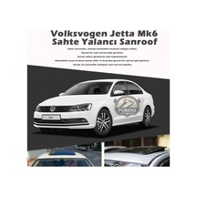 Wv Jetta Mk6 Parlak Siyah Yalancı Çakma Sahte Sunroof